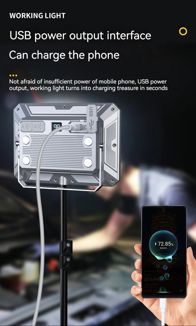 Lampe LED de Camping rechargeable