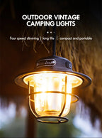 Lampe de Camping LED Rétro
