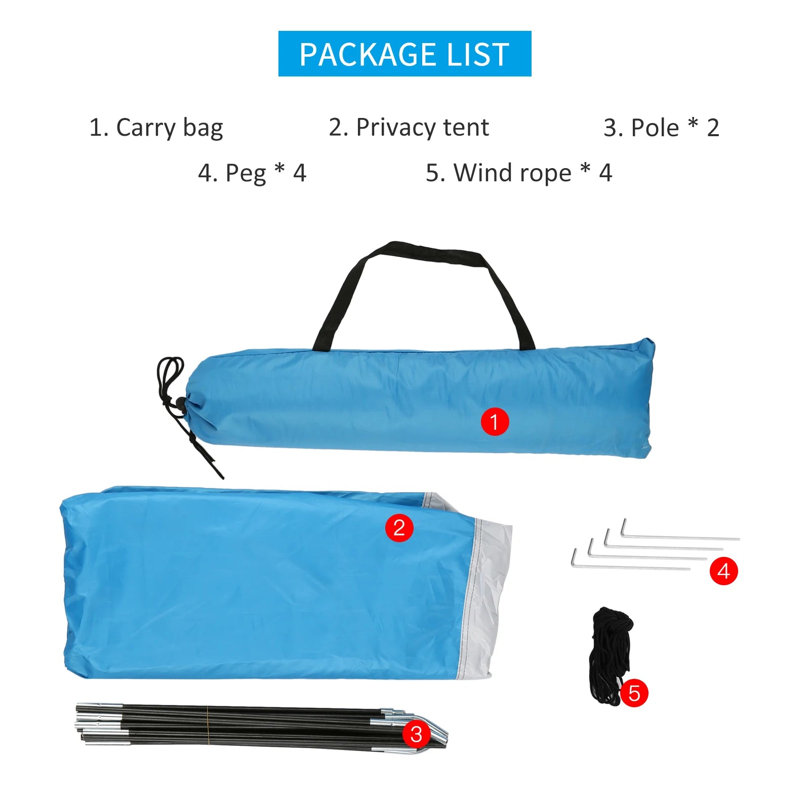 Tente Portable de Douche