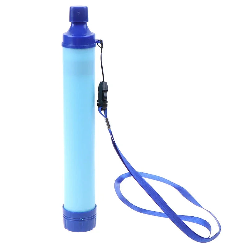 Purificateur d'Eau Portable pour Camping et Randonnée - Filtre à Eau d'Urgence pour Ruisseaux, Lacs et Rivières