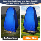 Bac de Douche Portable Pliable pour Camping