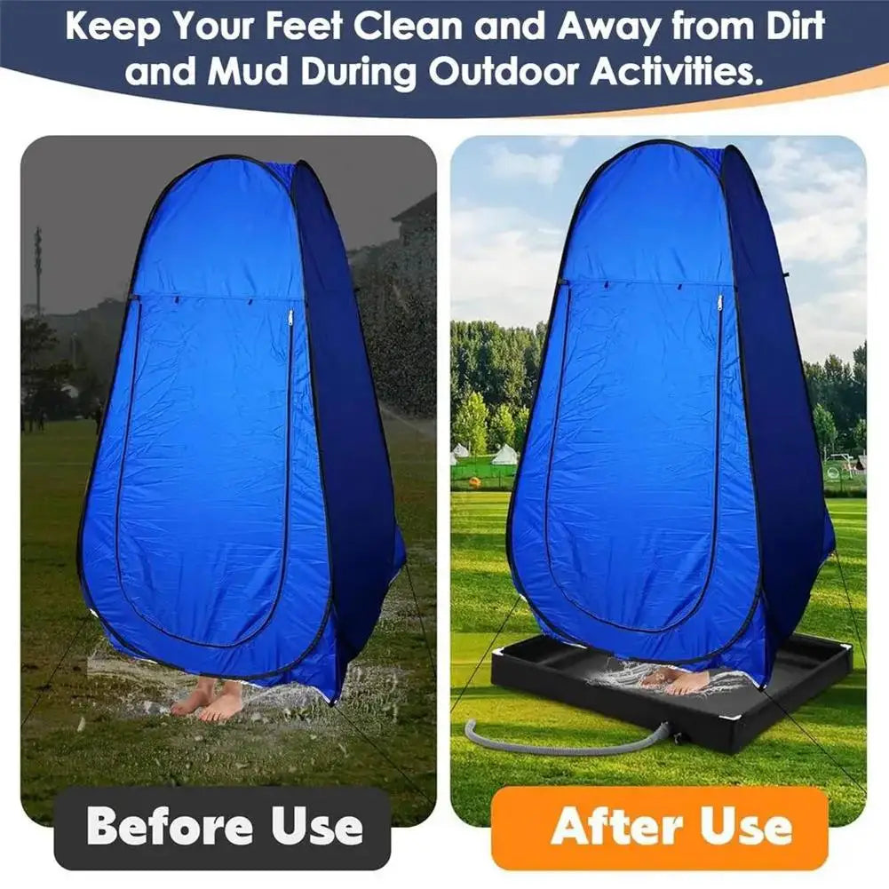 Bac de Douche Portable Pliable pour Camping