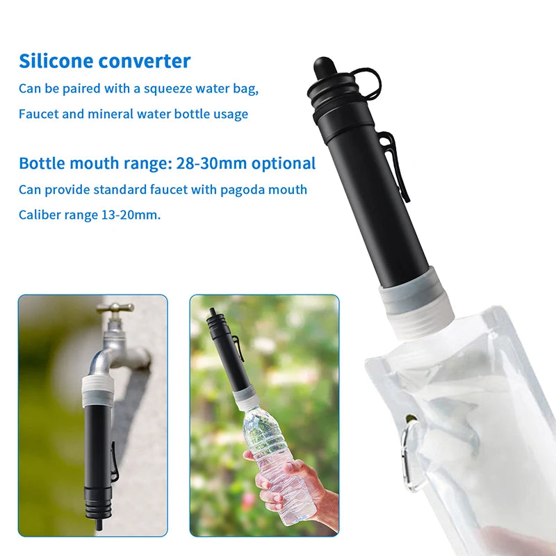 Système de Filtration d'Eau Mini Portable