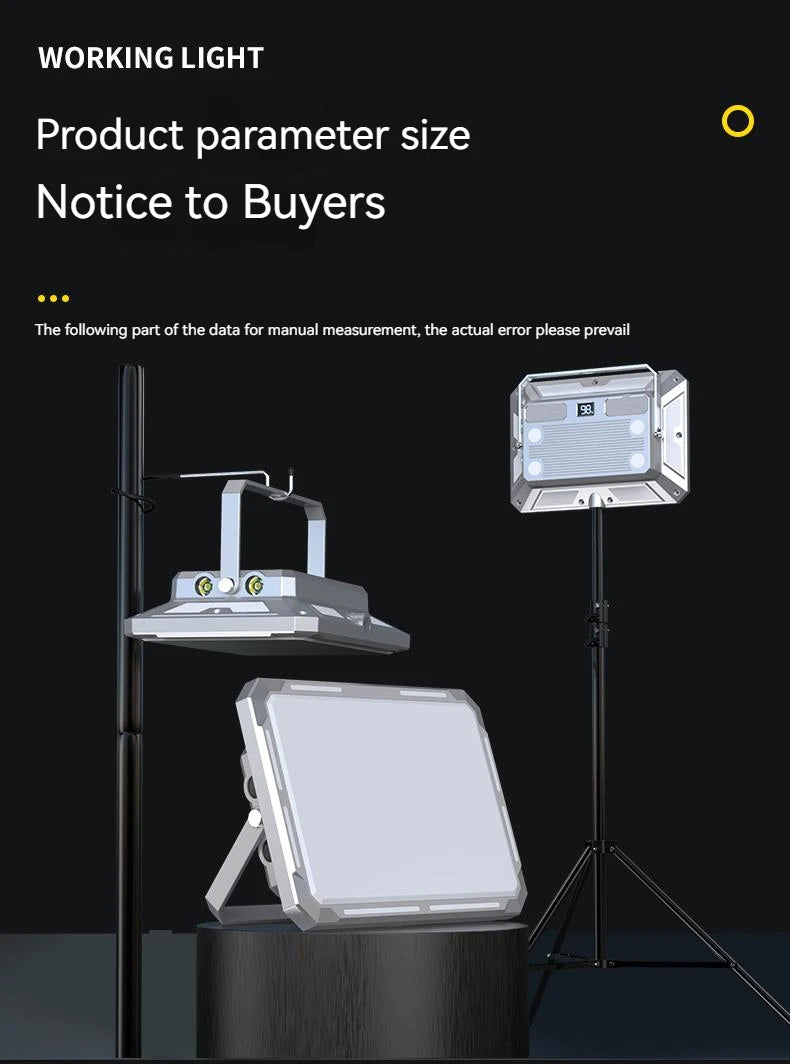 Lampe LED de Camping rechargeable