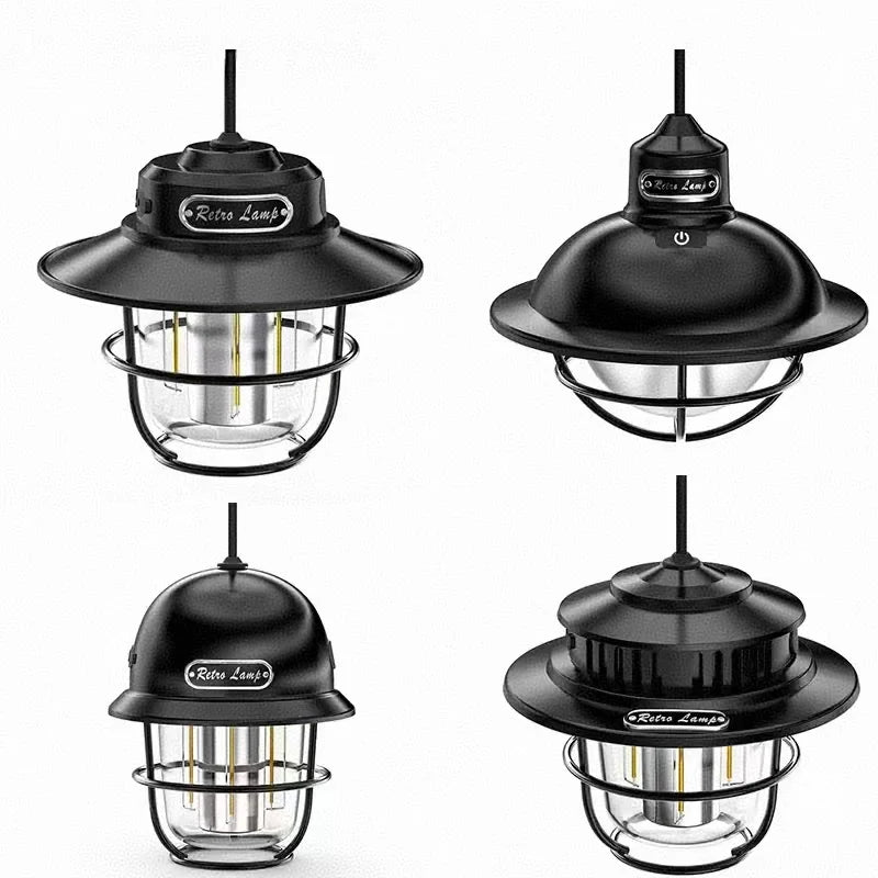 Lampe de Camping LED Rétro