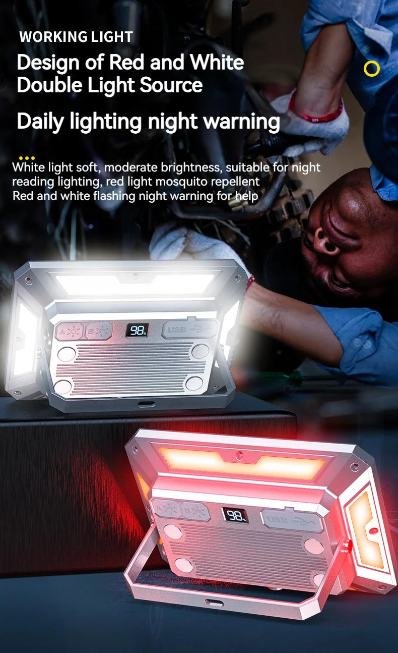 Lampe LED de Camping rechargeable