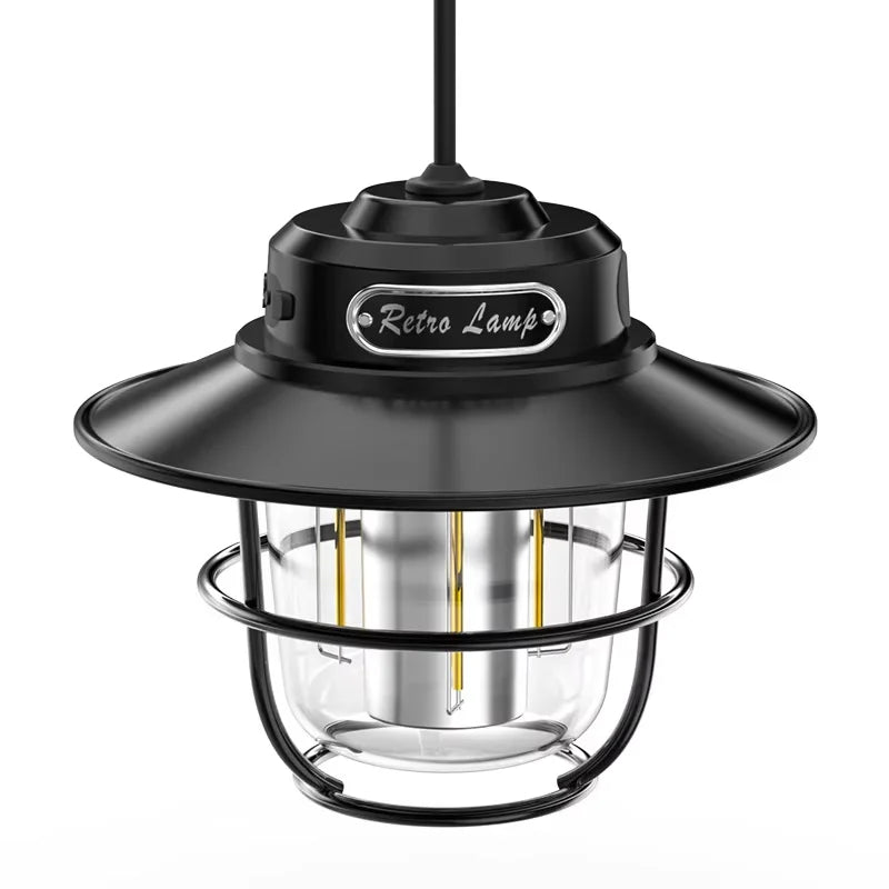 Lampe de Camping LED Rétro