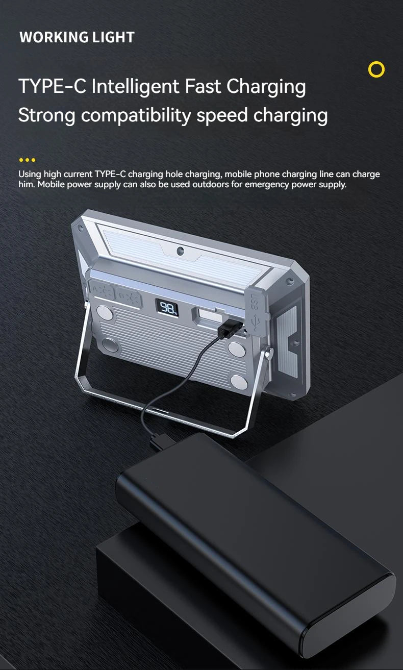 Lampe LED de Camping rechargeable