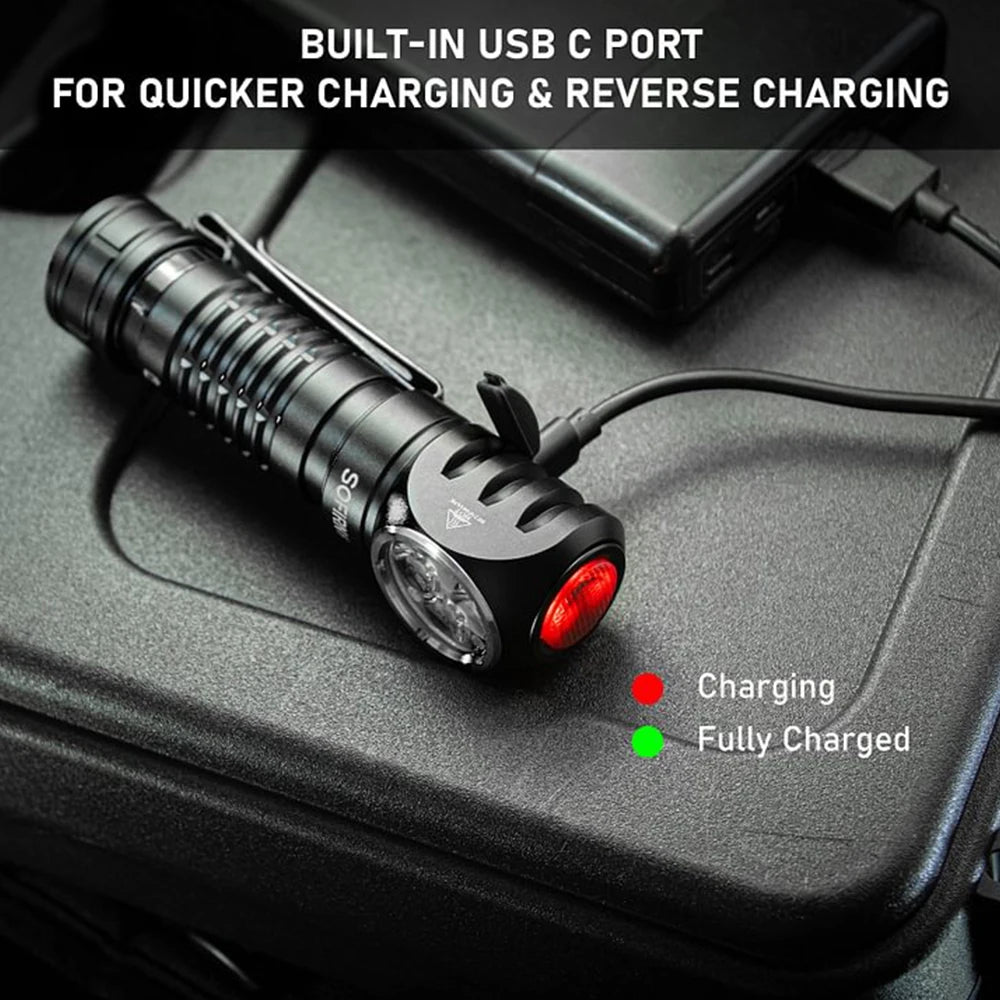 Lampe Frontale  Rechargeable USB