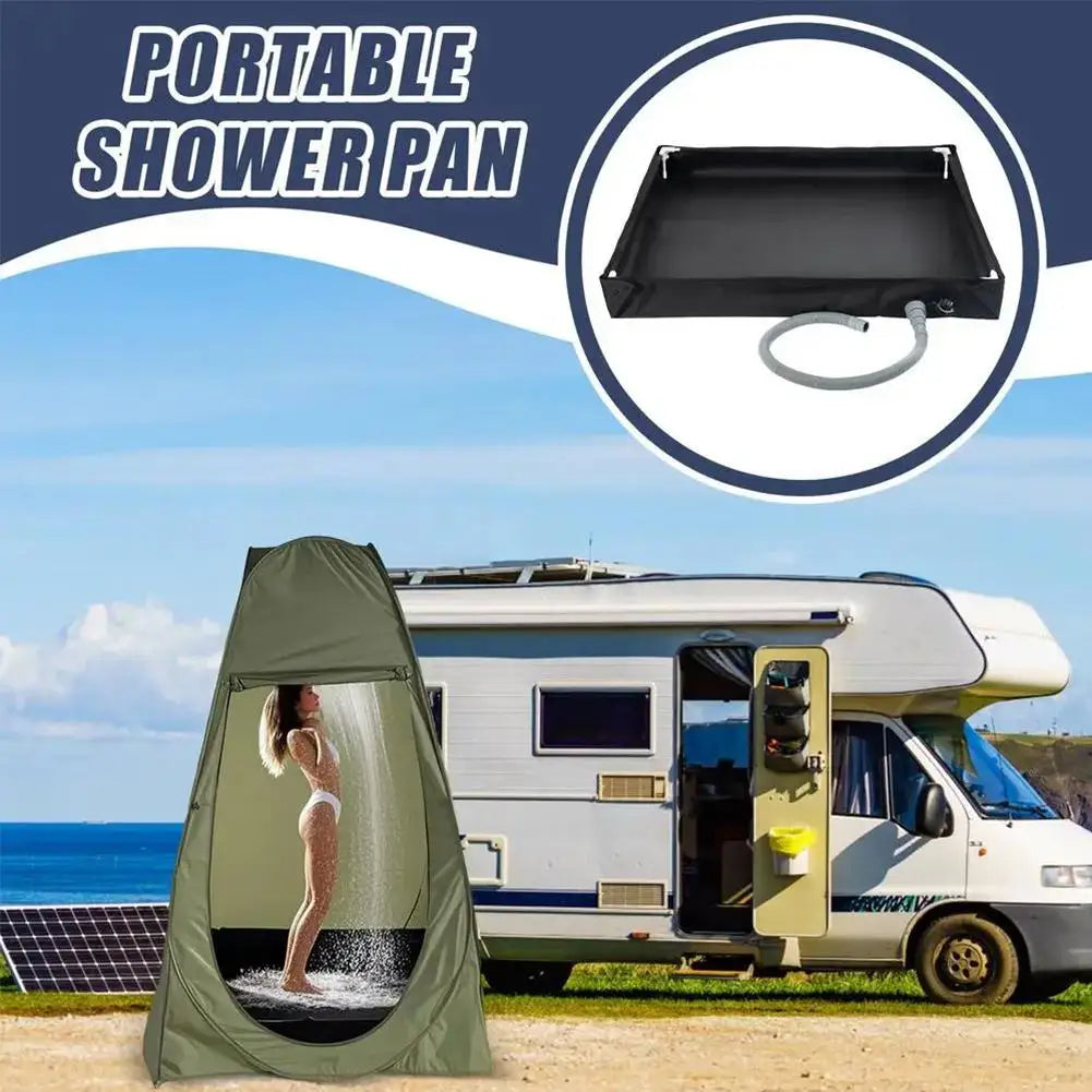 Bac de Douche Portable Pliable pour Camping