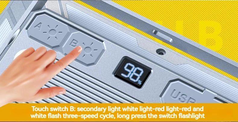 Lampe LED de Camping rechargeable