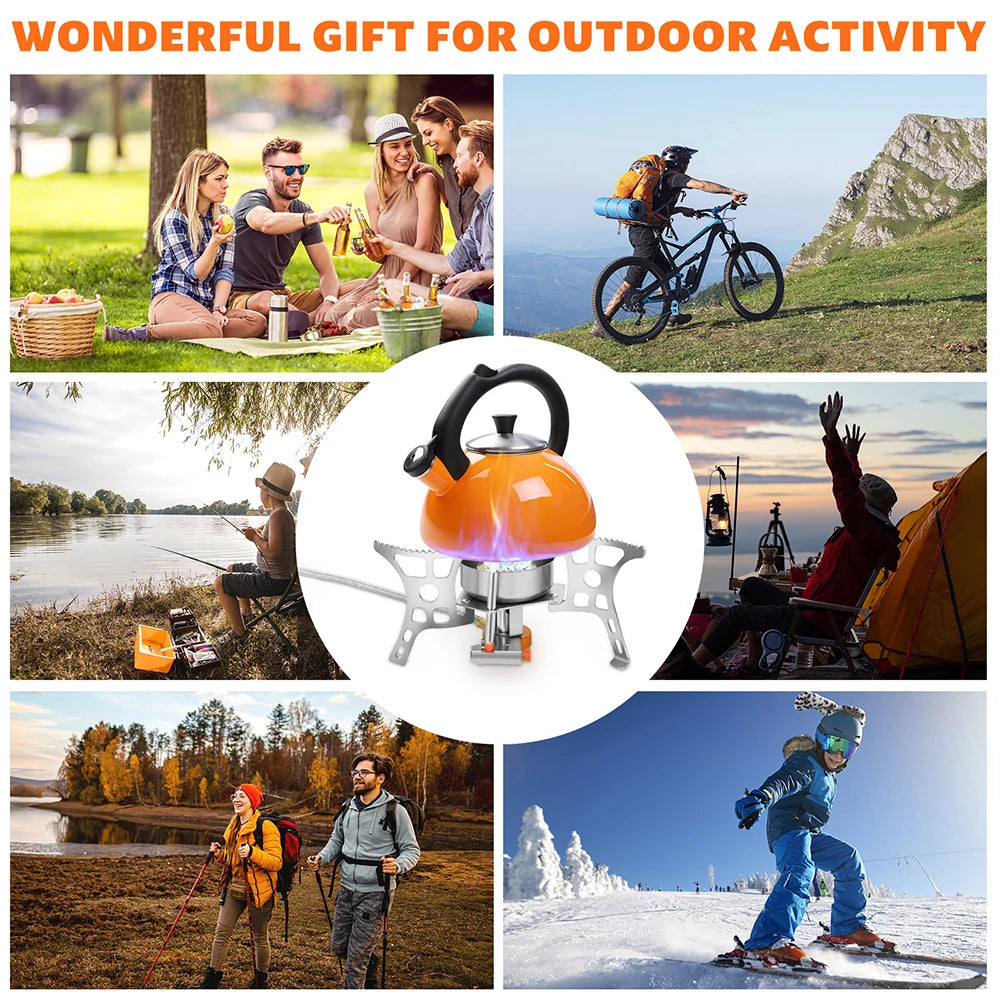 Réchaud à Gaz Portable Camping 3900W