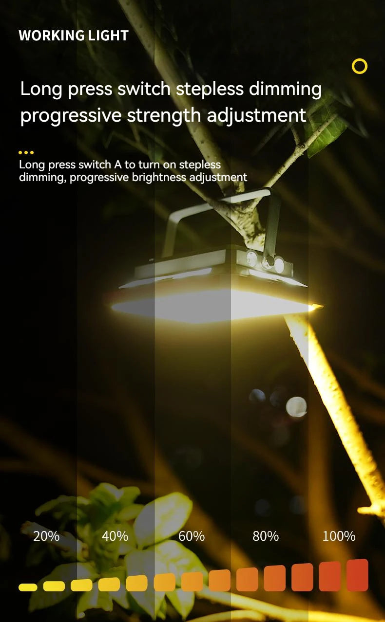 Lampe LED de Camping rechargeable