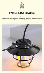 Lampe de Camping LED Rétro