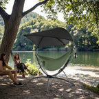 Hamac Pliable de Camping Extérieur, Portable pour Jardin et Camping