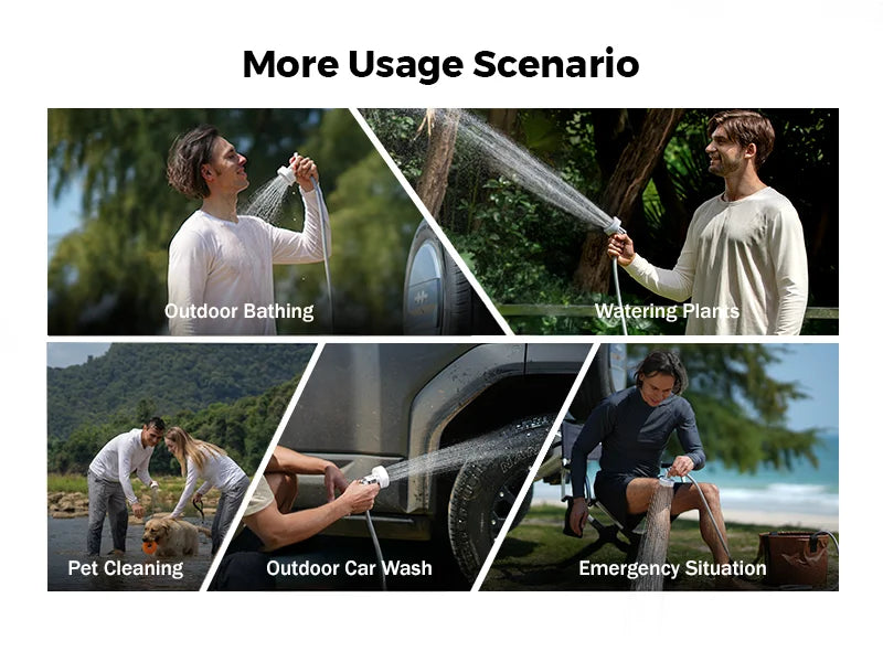 Douche Portable Électrique Ultime