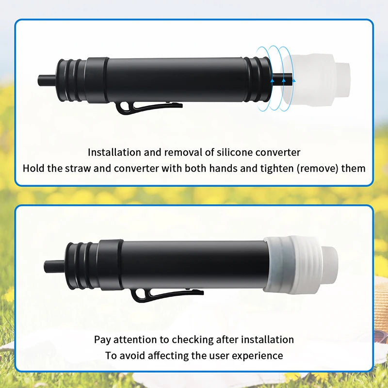 Système de Filtration d'Eau Mini Portable